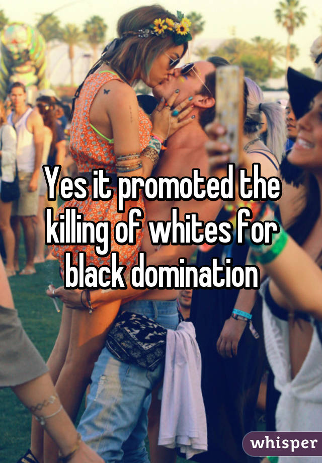 Pictures of black domination